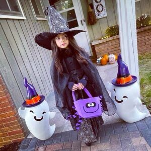Glow-in-the-Dark Witch Halloween Costume